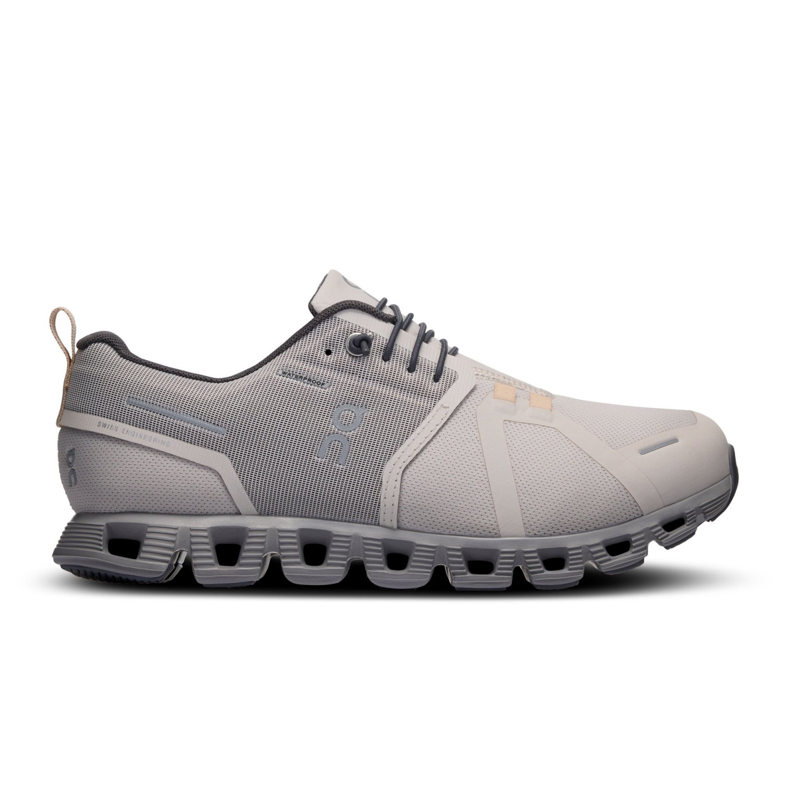 On - pantofi alergare - Cloud 5 Waterproof W - Chalk | Ice