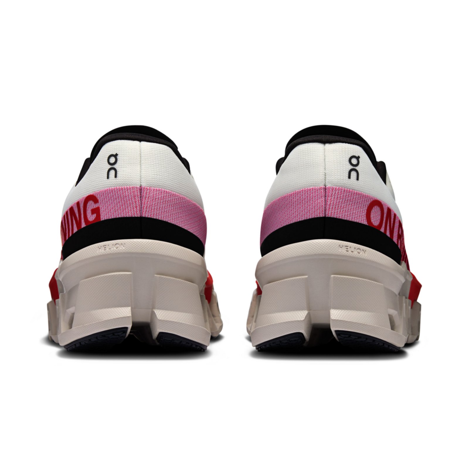 On - pantofi alergare - Cloudmonster 2 W - Ivory | Red