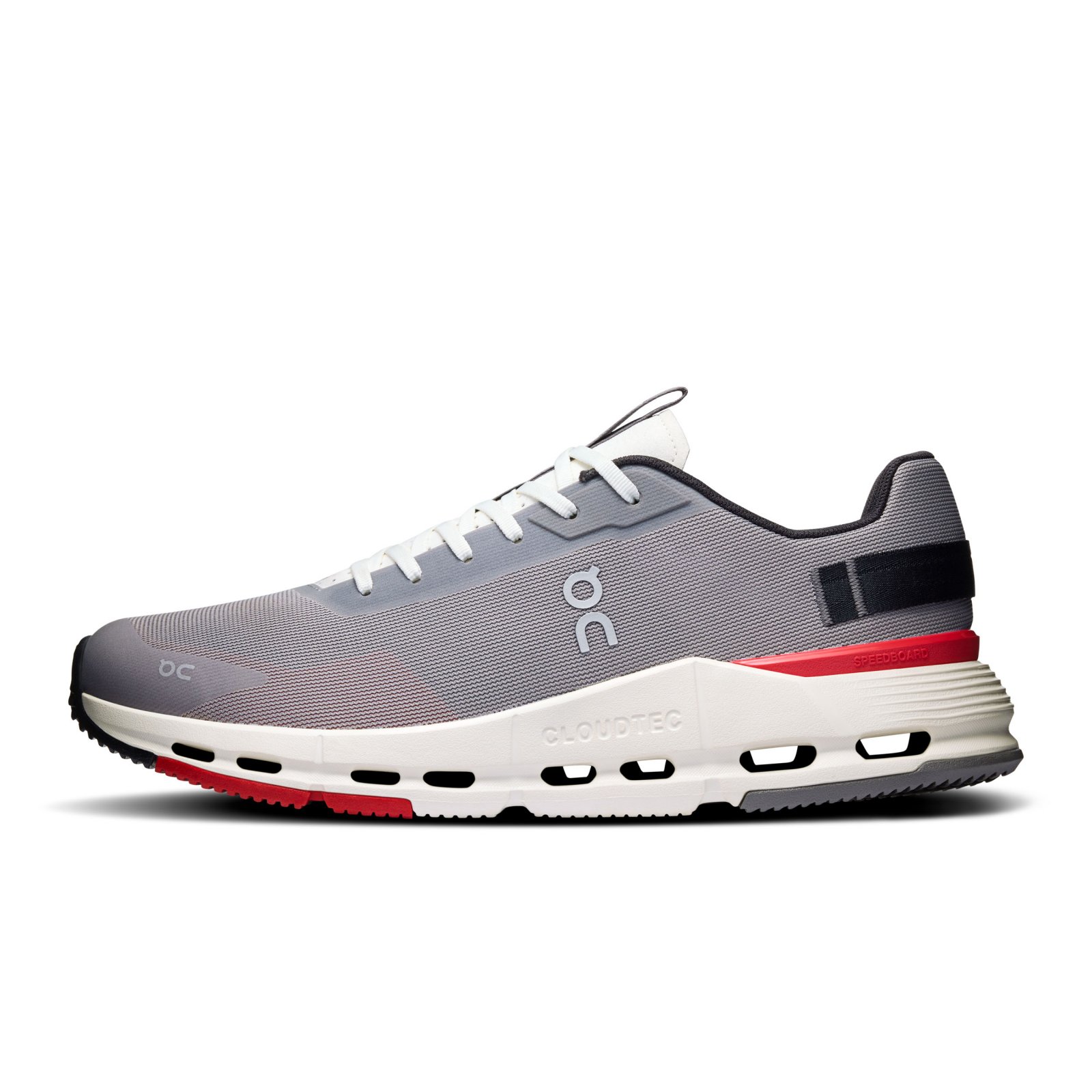 On - pantofi sport - Cloudnova Form 2 - Fog | Red