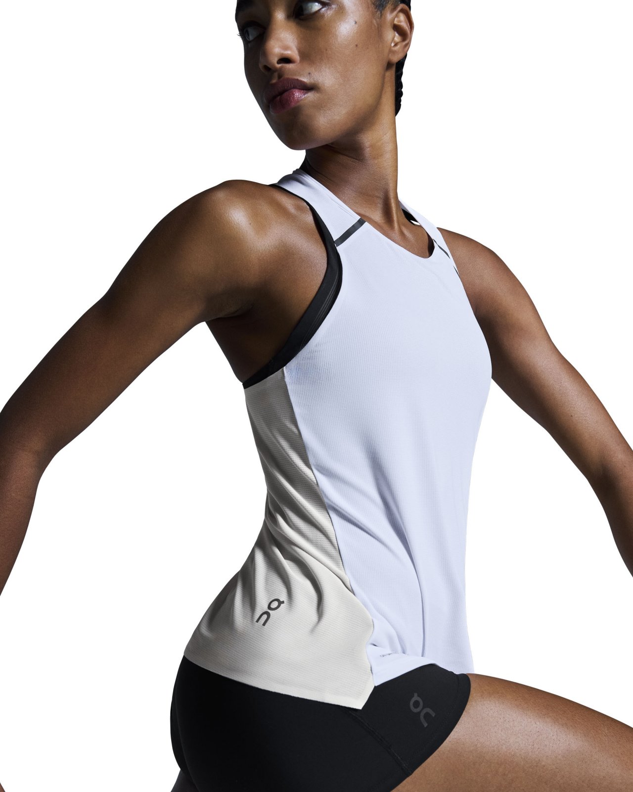 On - maiou tehnic - Performance Tank W - White | Silver