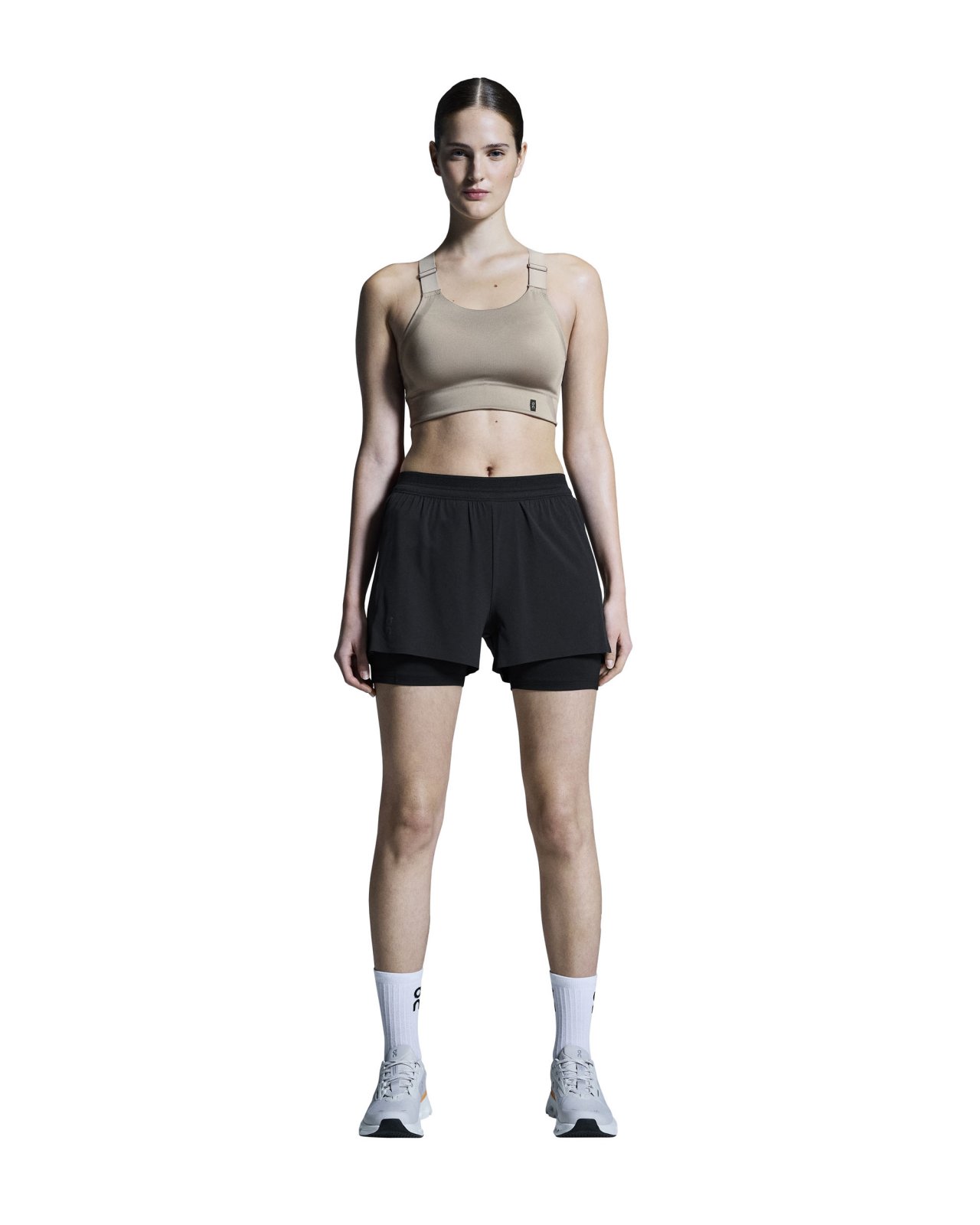 On - pantaloni scurti - 3" Performance 2/1 Shorts W - Black