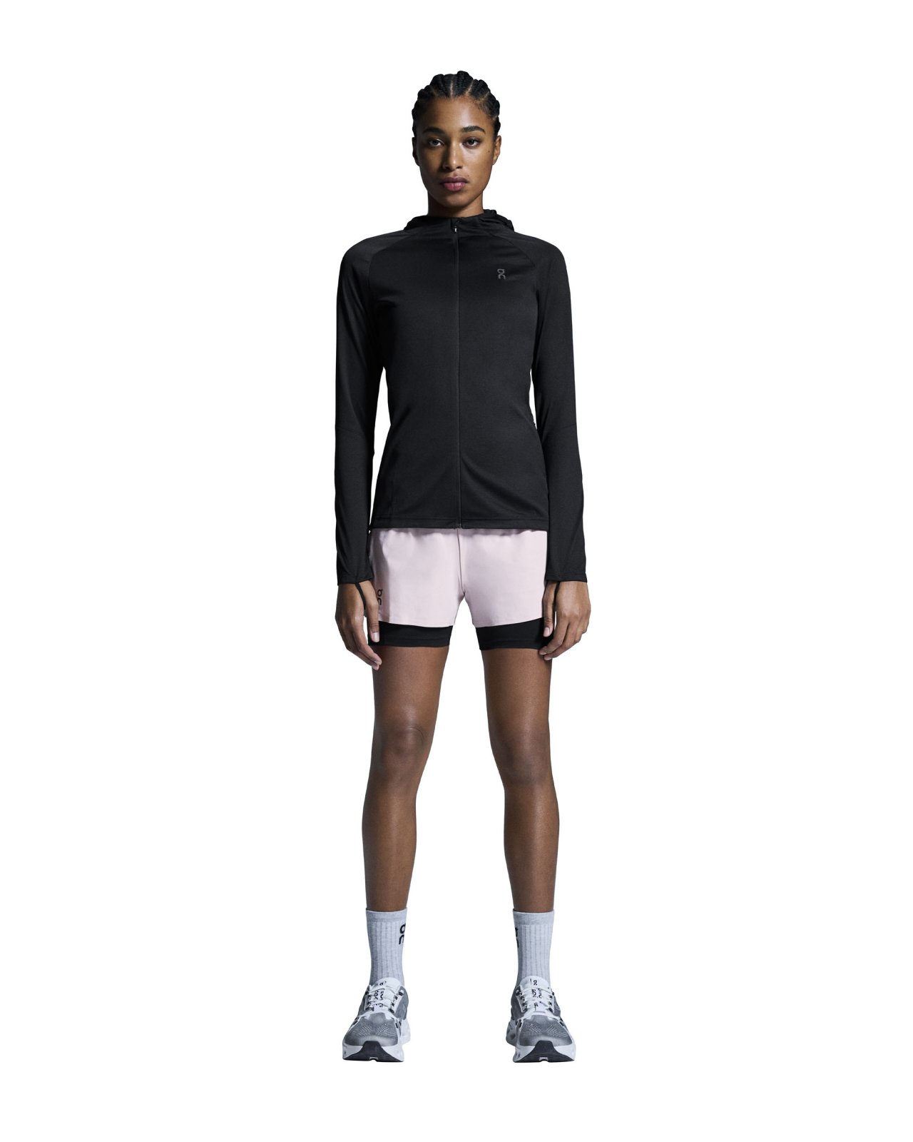 On - pantaloni scurti - 3" Performance 2/1 Shorts W - Black