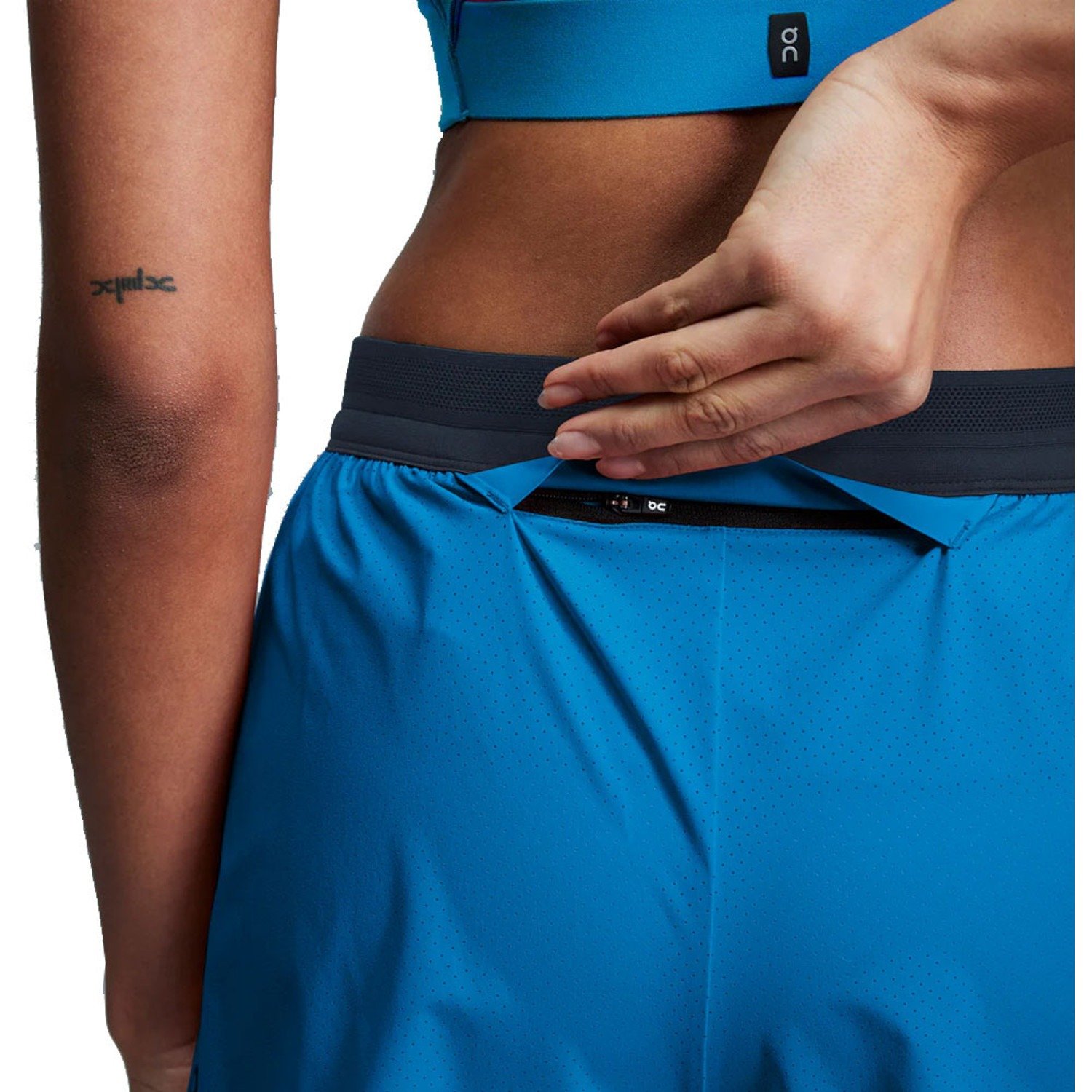 On - pantaloni scurti - 3" Performance 2/1 Shorts W - Black