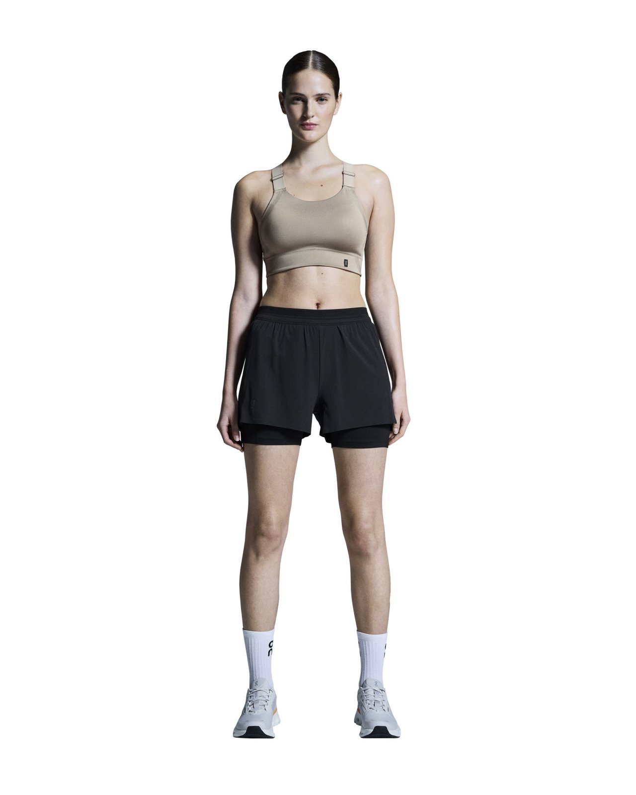 On - pantaloni scurti - 3" Performance 2/1 Shorts W - Black