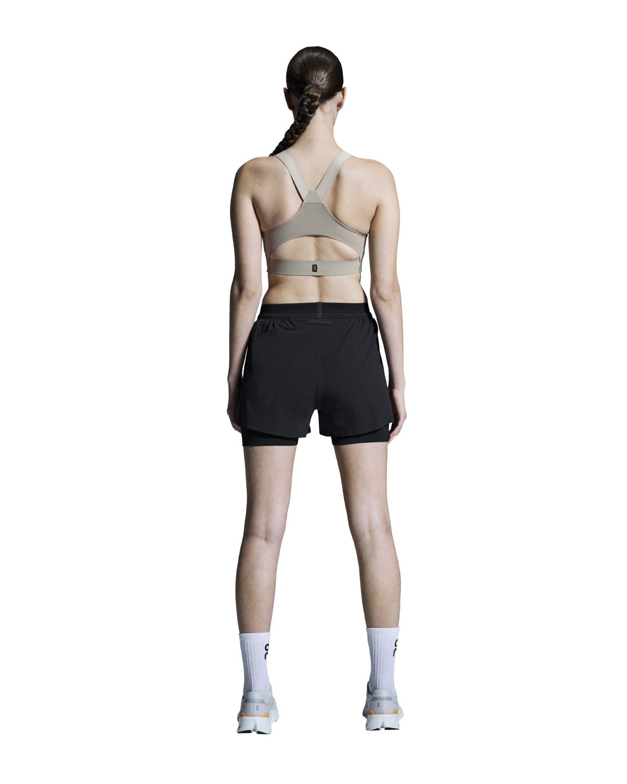 On - pantaloni scurti - 3" Performance 2/1 Shorts W - Black