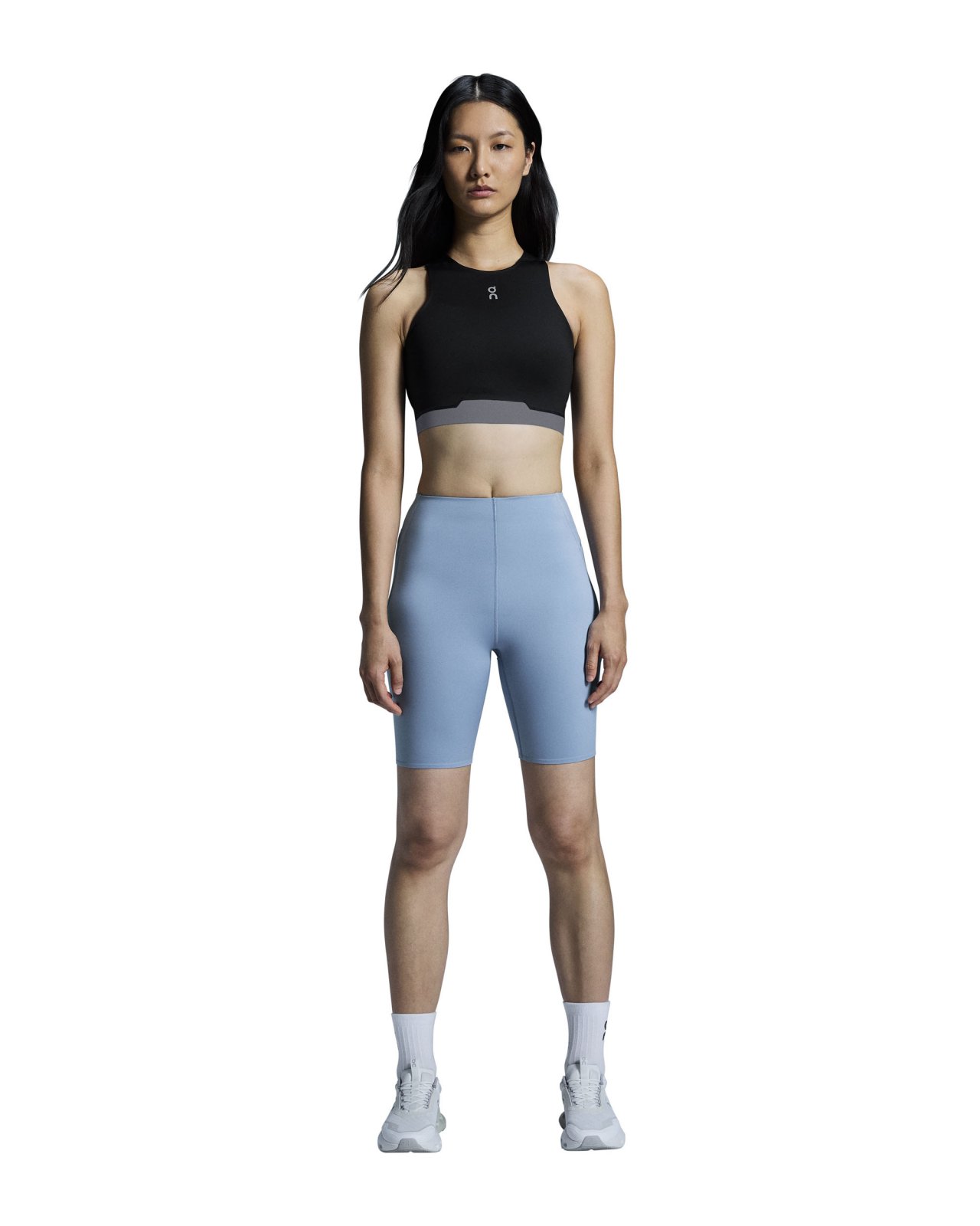 On - bustiera - Train 2-In-1 Crop W - Black