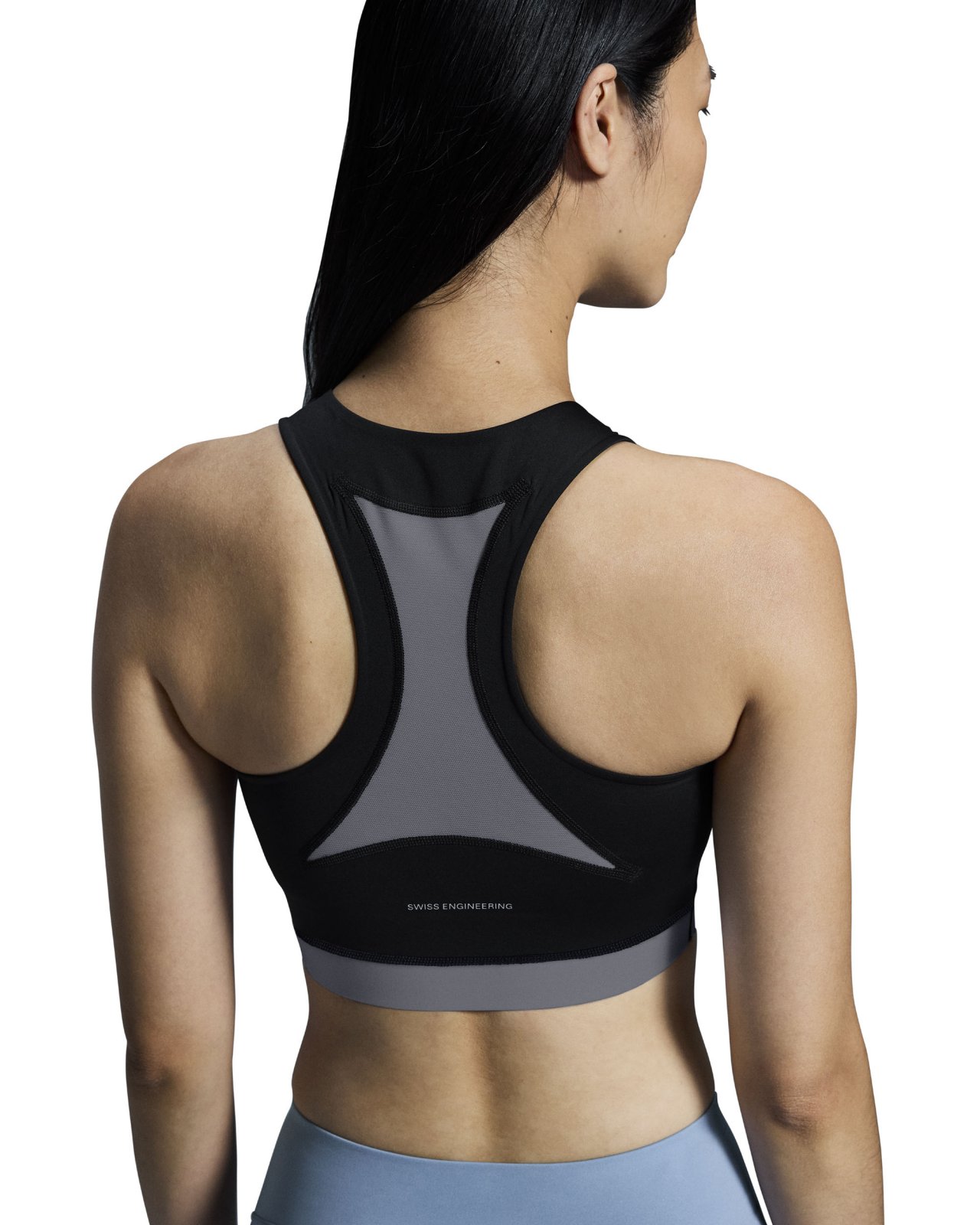 On - bustiera - Train 2-In-1 Crop W - Black