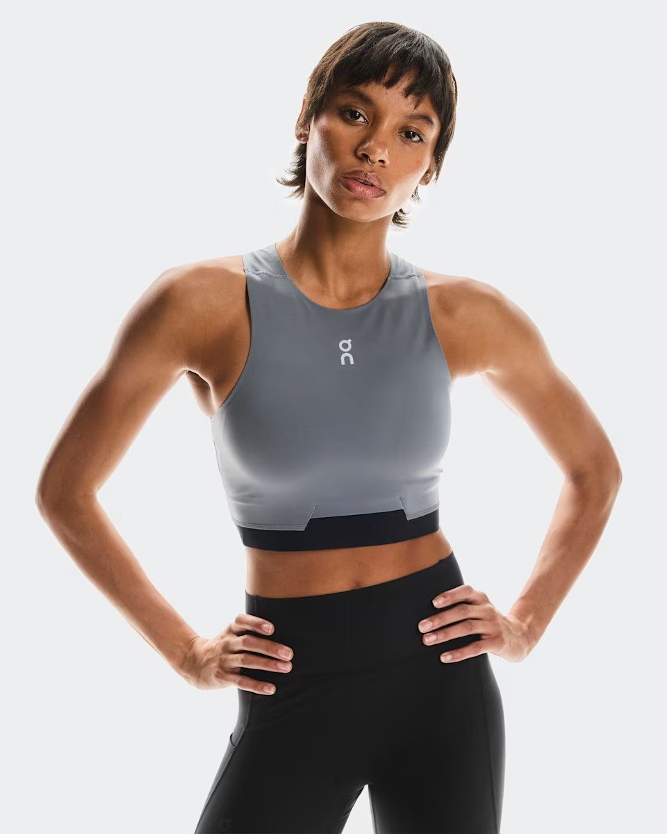 On - bustiera - Train 2-In-1 Crop W - Black