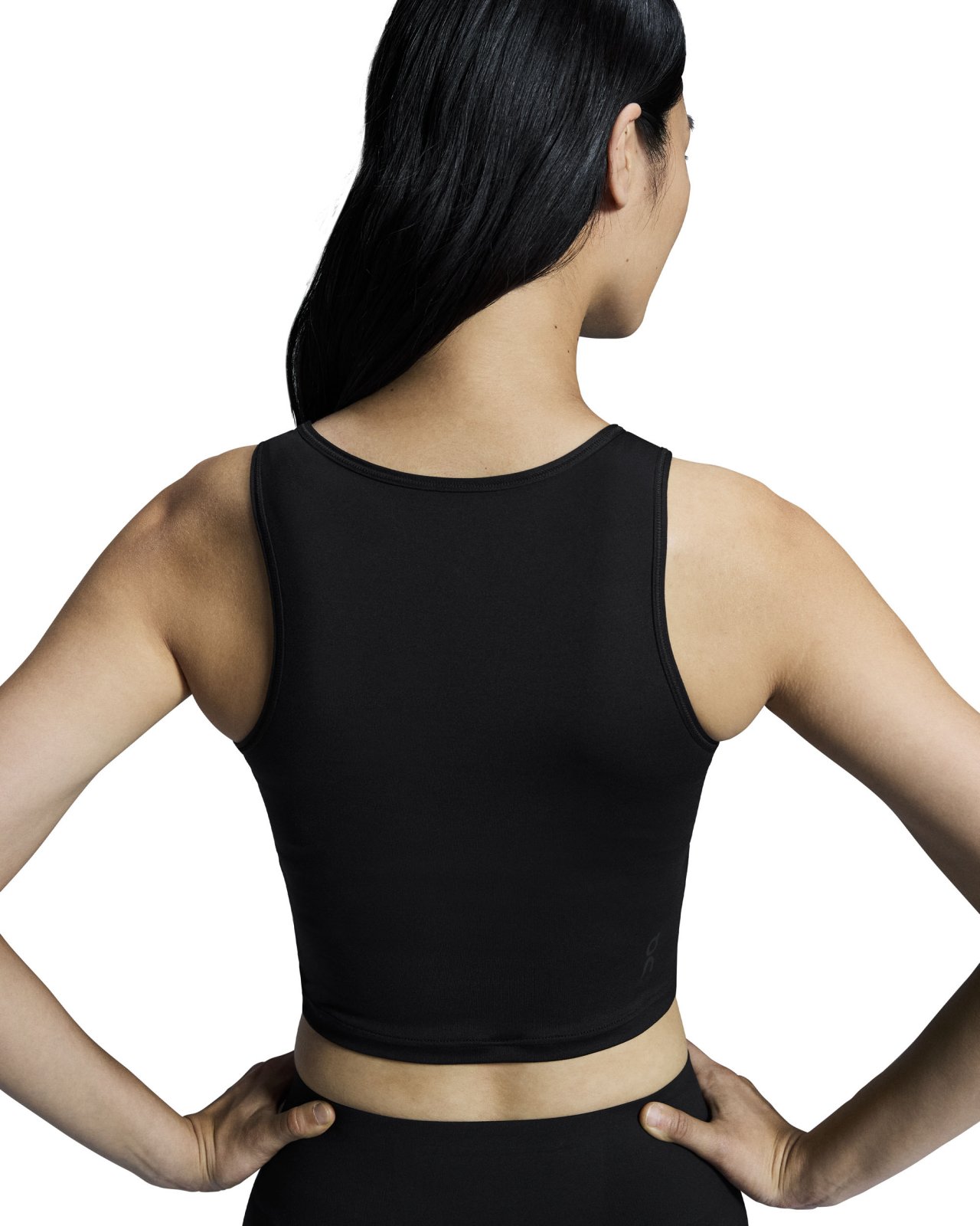 On - bustiera - Studio Cut-Out Crop W - Black