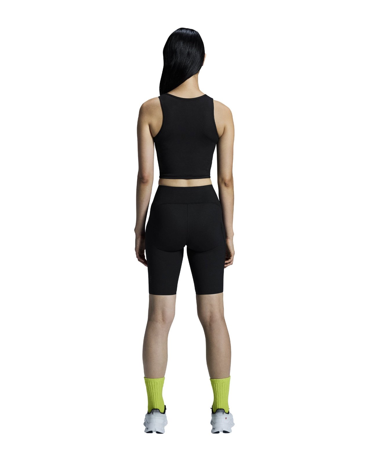 On - bustiera - Studio Cut-Out Crop W - Black