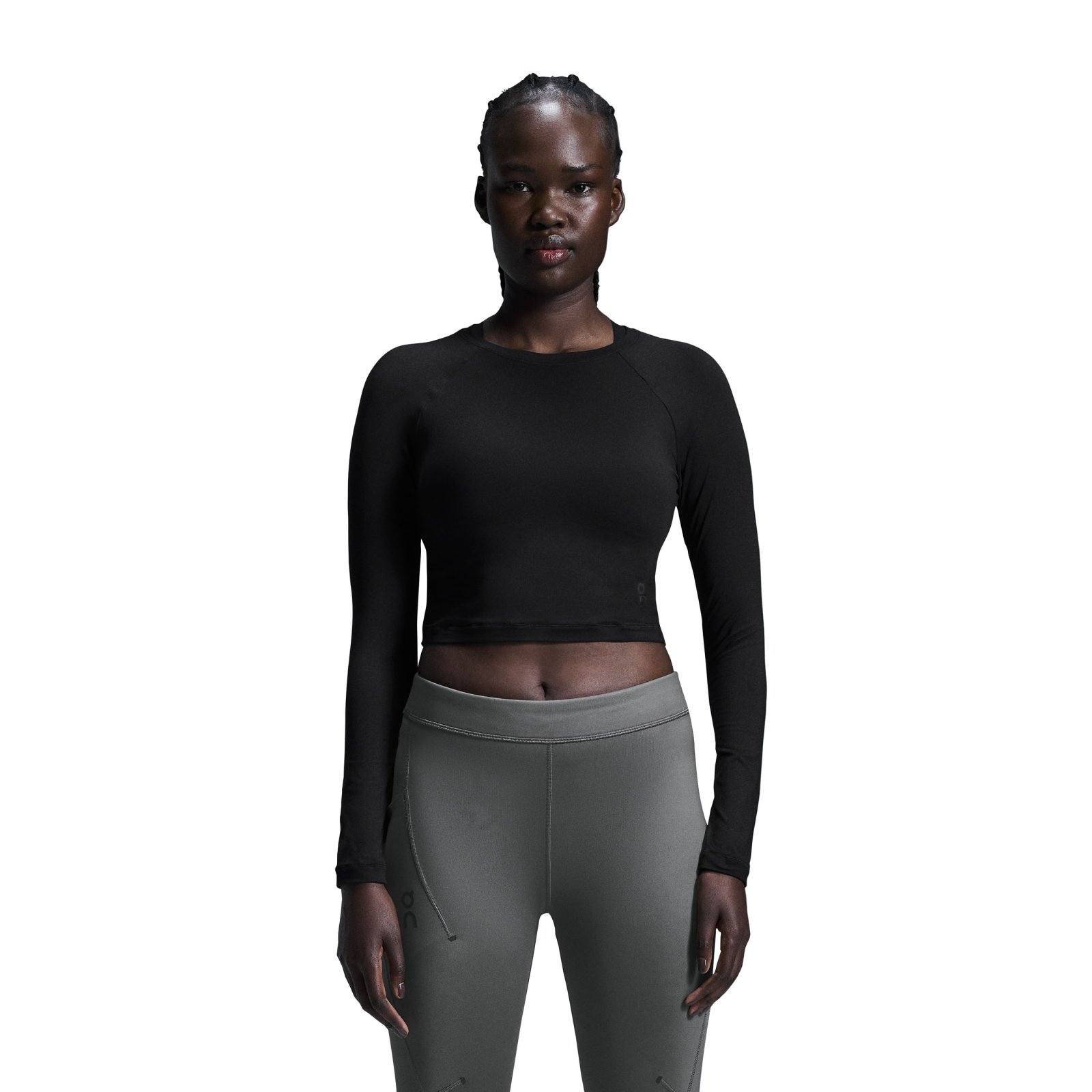 On - bluza - Studio Long-T Crop W - White