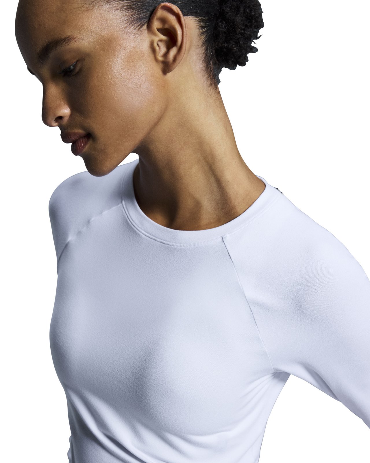 On - bluza - Studio Long-T Crop W - White