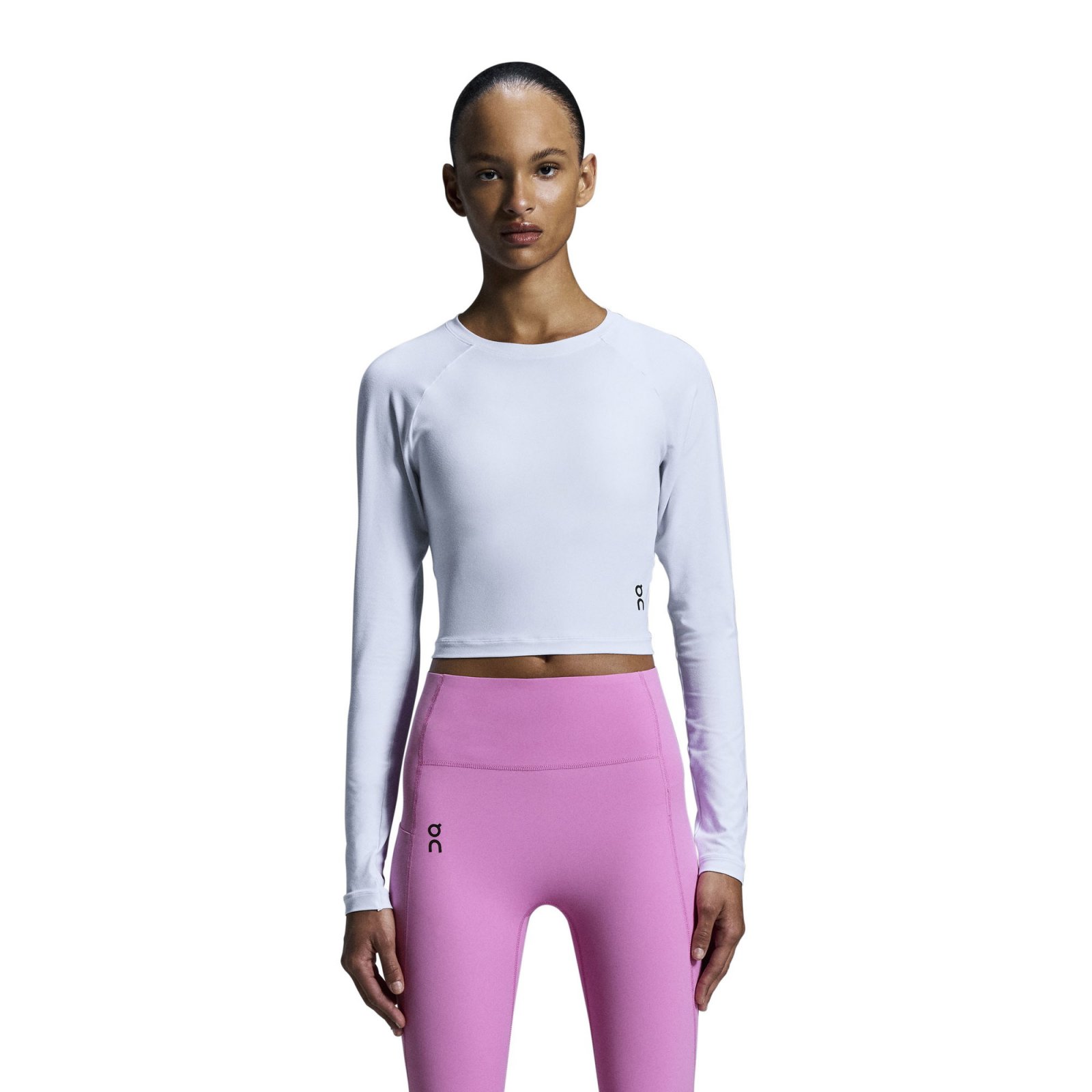 On - bluza - Studio Long-T Crop W - White