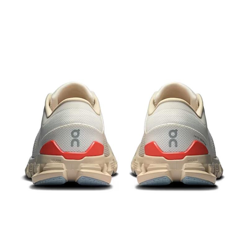 On - pantofi alergare - Cloud X 4 W - crem | roz