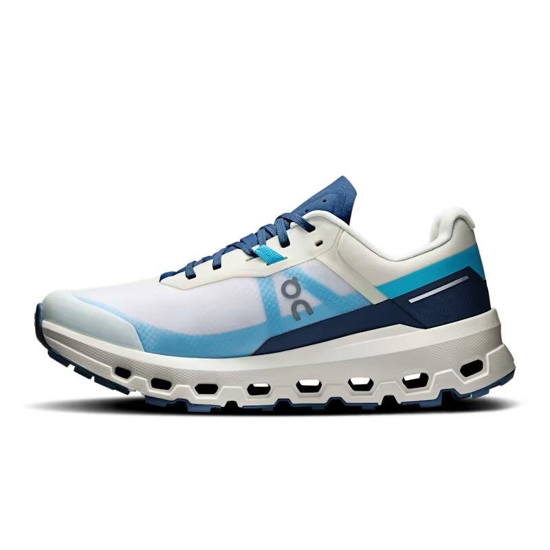 On - pantofi alergare trail - Cloudvista 2 W - alb | albastru