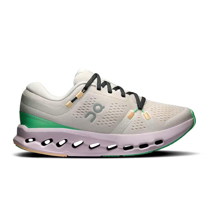 On - pantofi alergare - Cloudsurfer 2 W - crem | mov