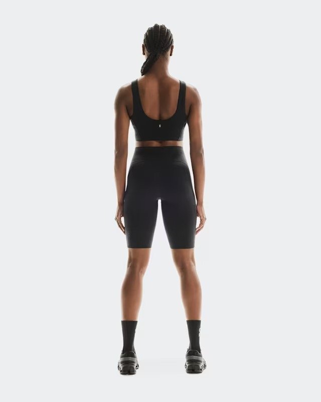 On - colanti - Studio Tights Short - negru