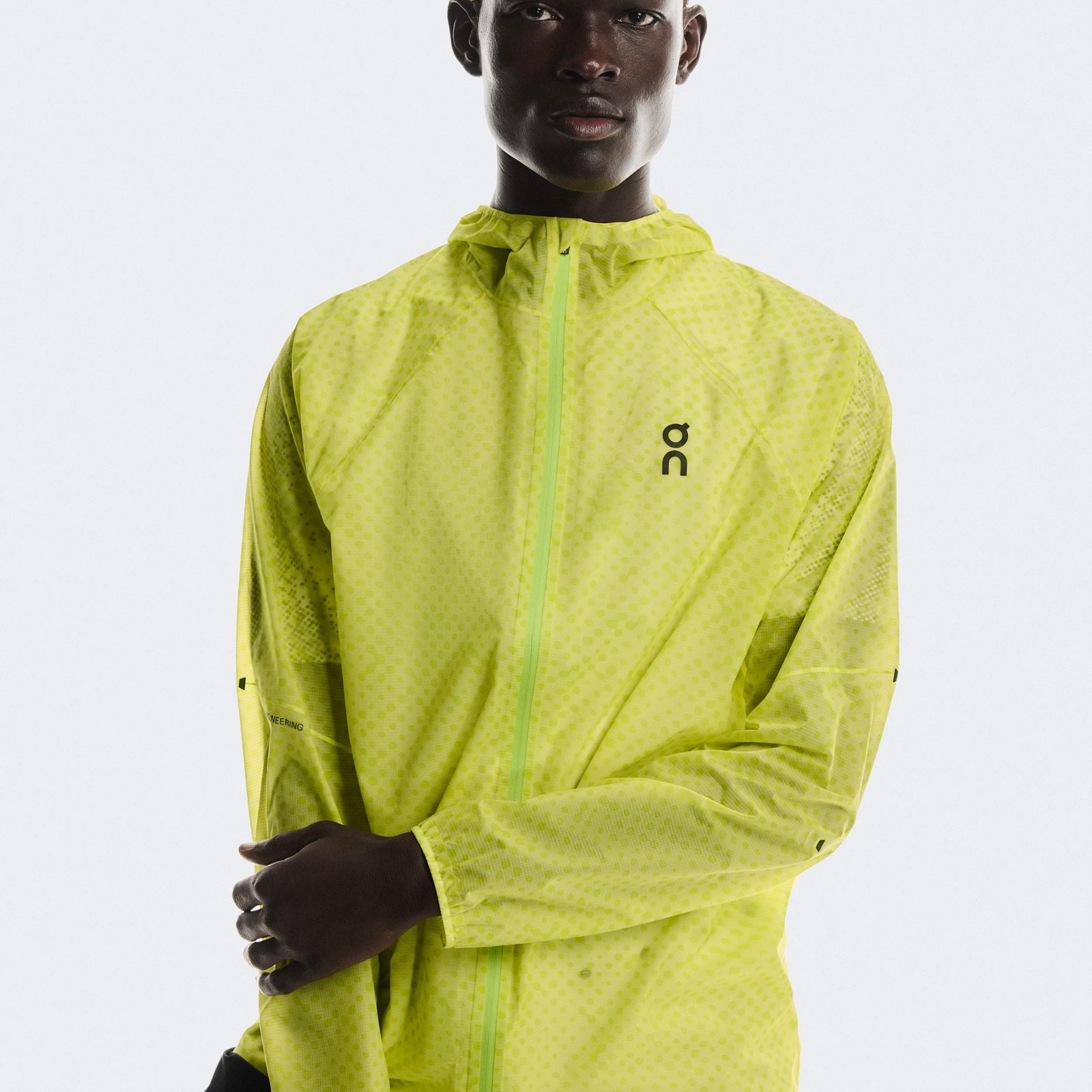 On - geaca waterproof - Ultra Jacket - Limelight | Lime