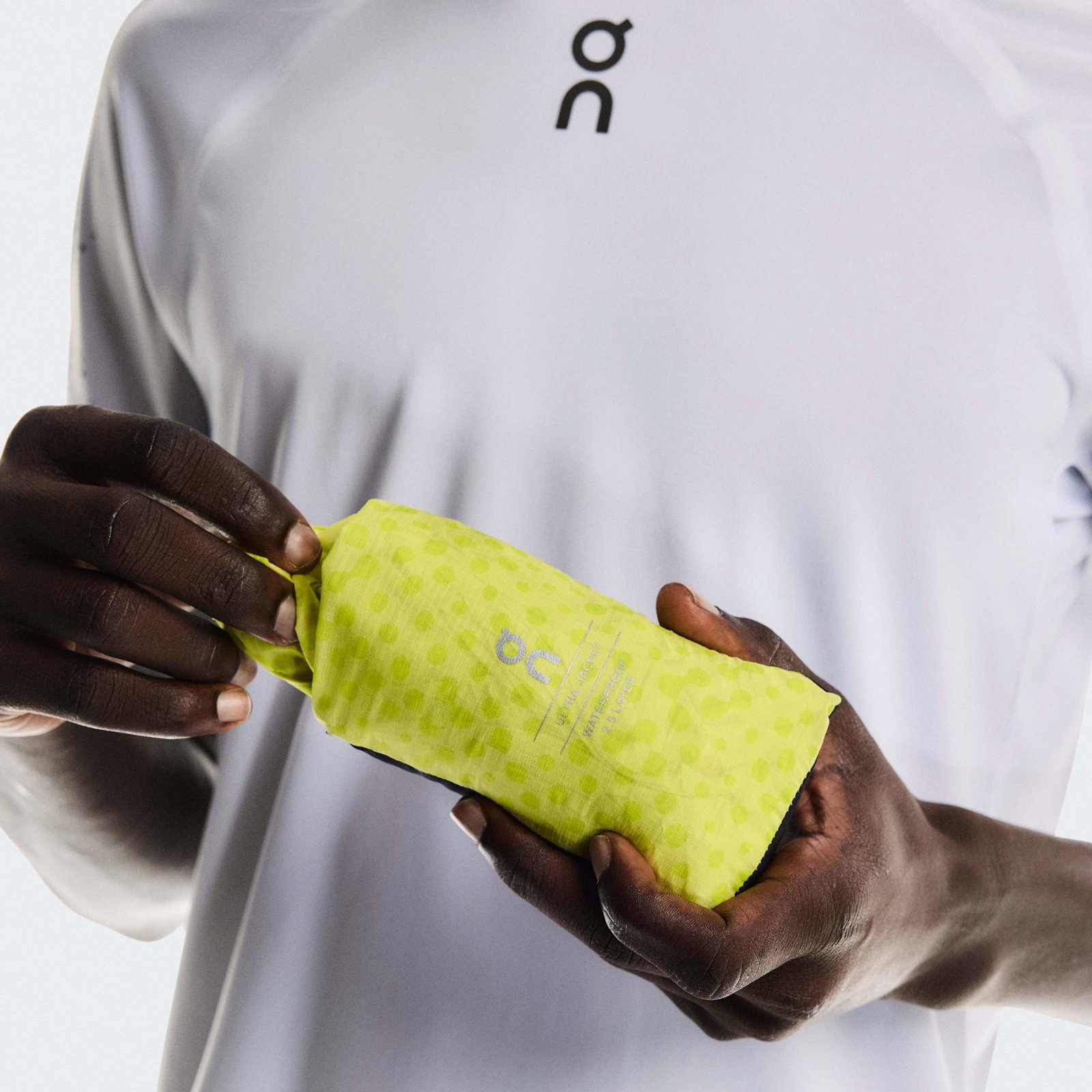On - geaca waterproof - Ultra Jacket - Limelight | Lime
