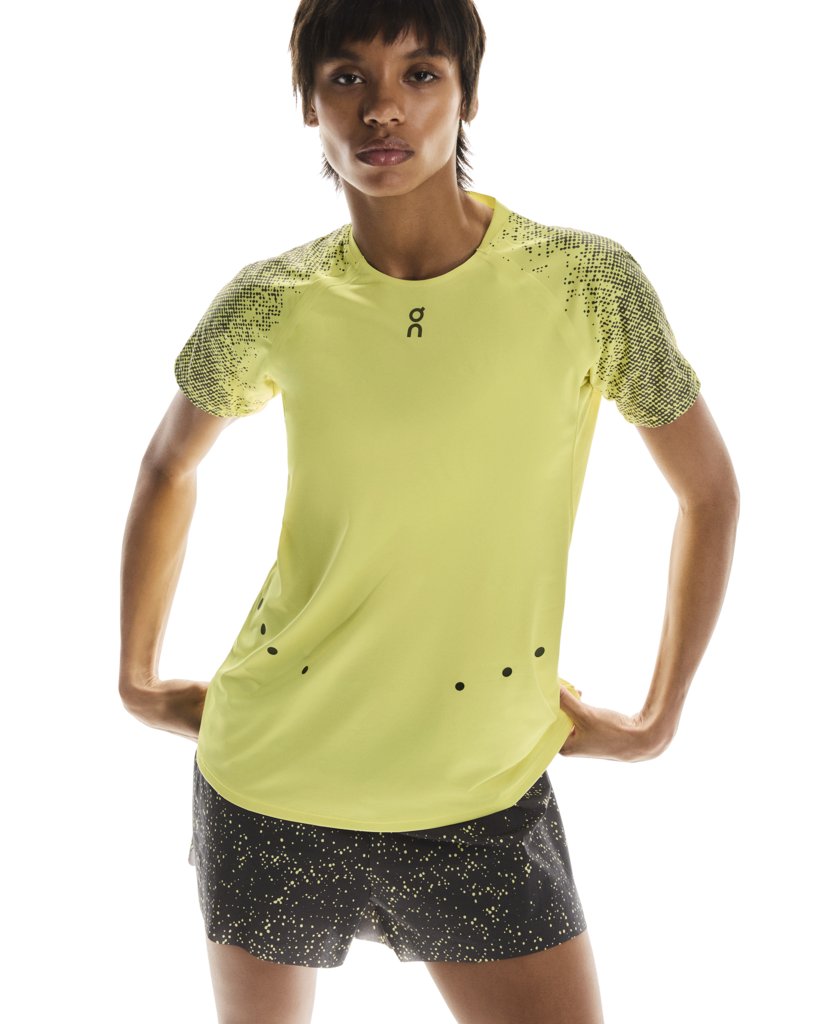 On - tricou tehnic - Ultra-T W - Limelight | Grey