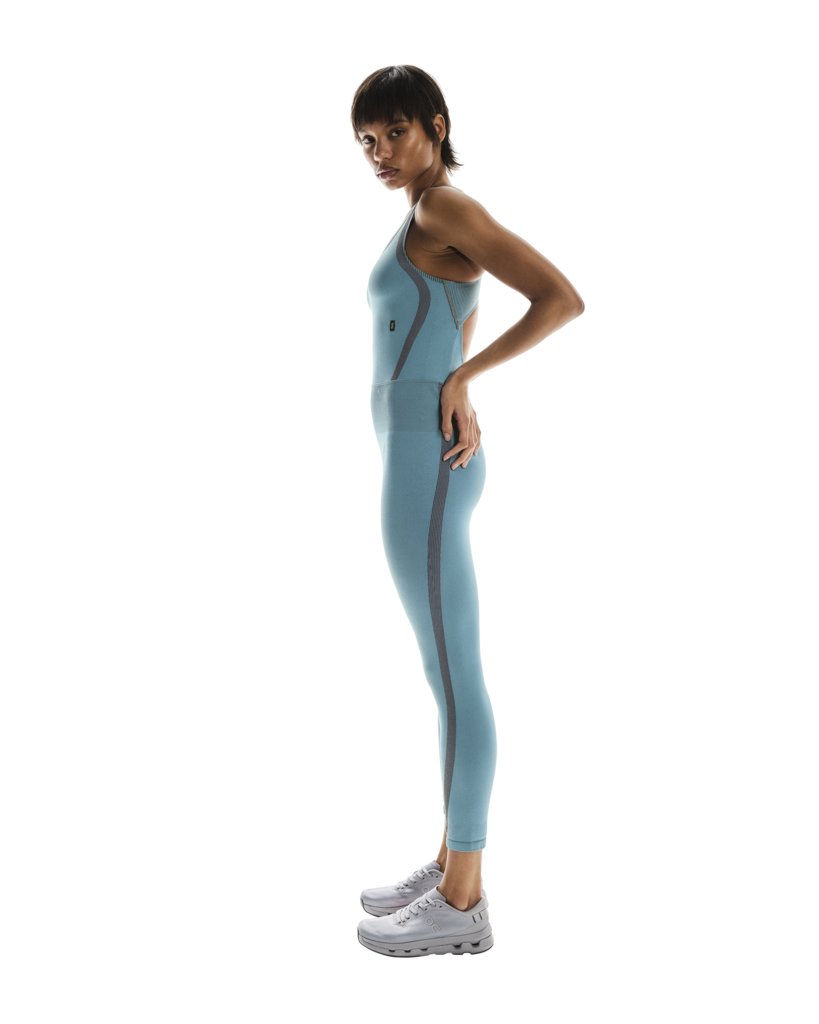 On - colanti - Studio Knit Bodysuit 7/8 W - Niagara | Rock