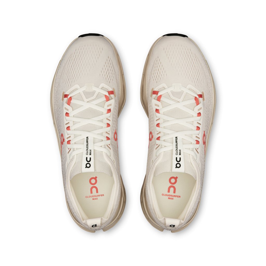 On - pantofi alergare - Cloudsurfer Max - Ivory | Honeydew