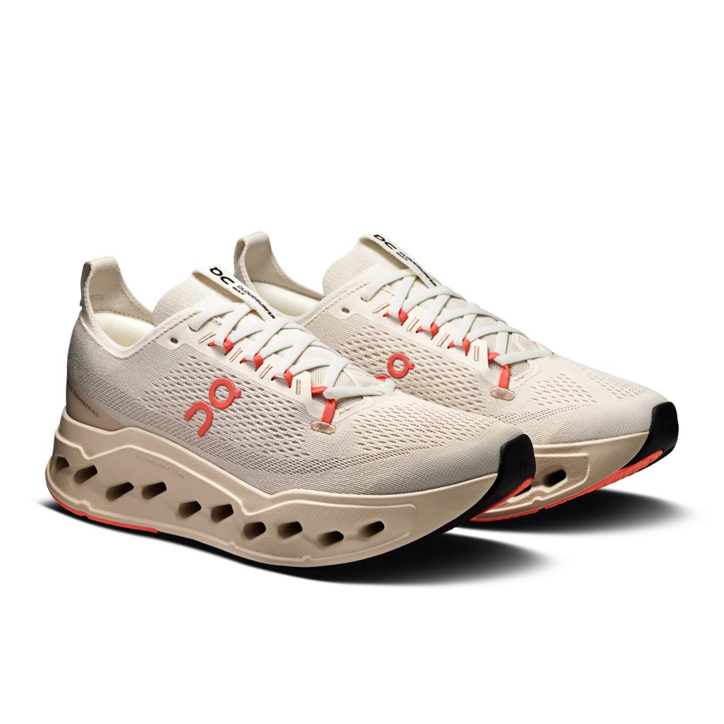 On - pantofi alergare - Cloudsurfer Max - Ivory | Honeydew