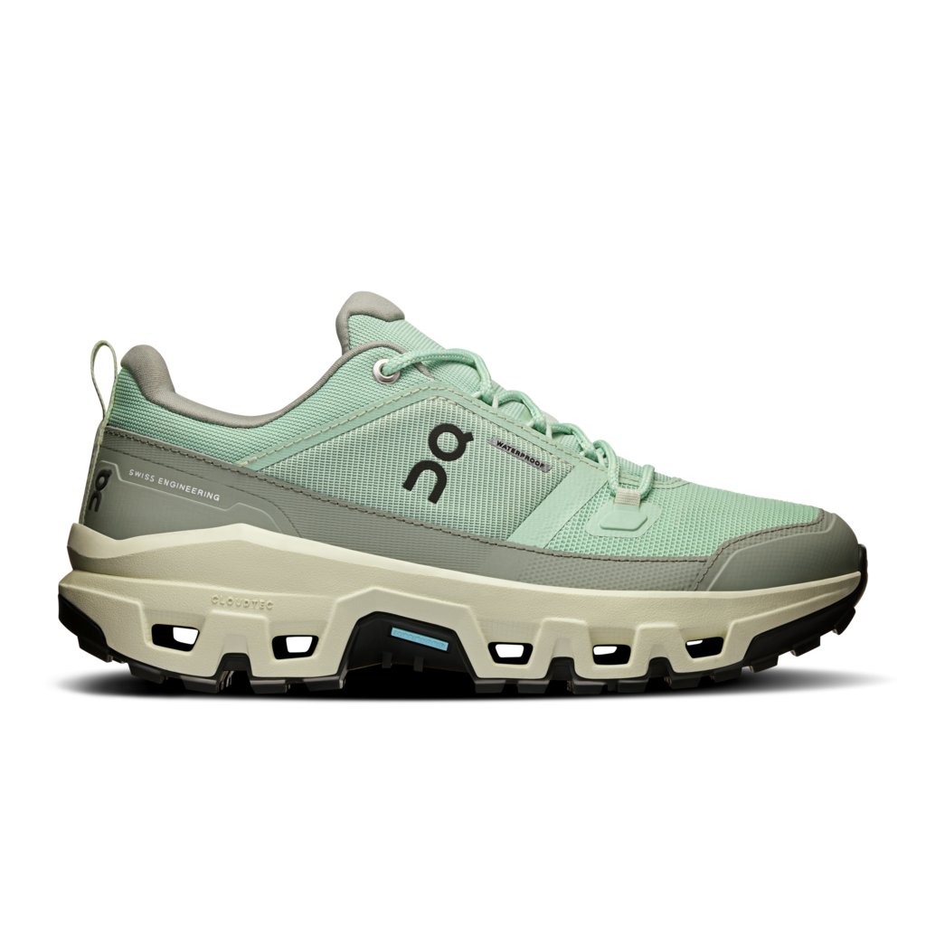 On - ghete - Cloudrock Low WP W - Alloy | Ice