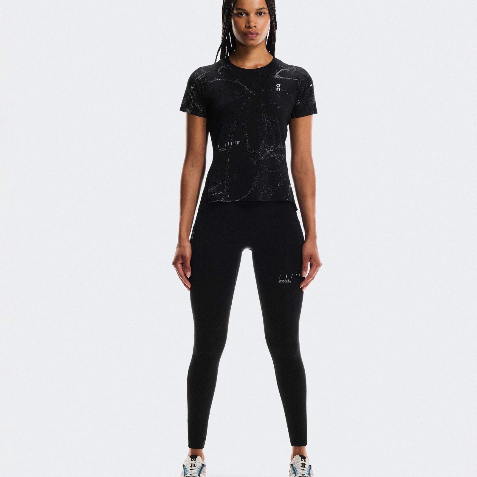On - tricou tehnic - Performance-T Lumos W - Black