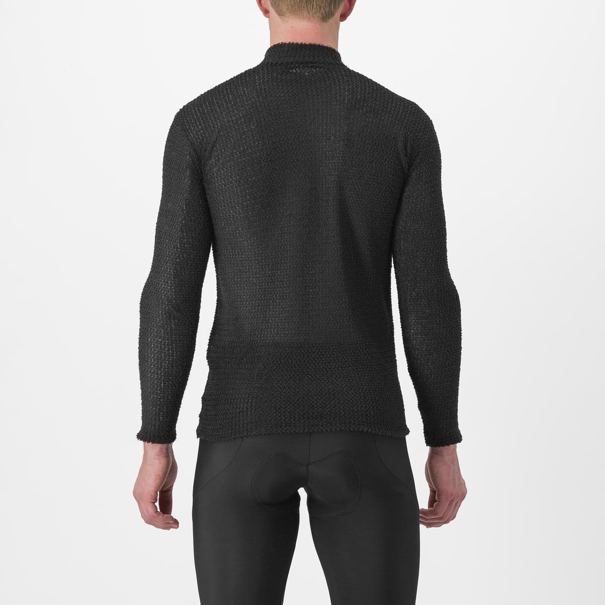 Tricou cu maneca lunga Castelli Cold Day 2nd Layer Negru L