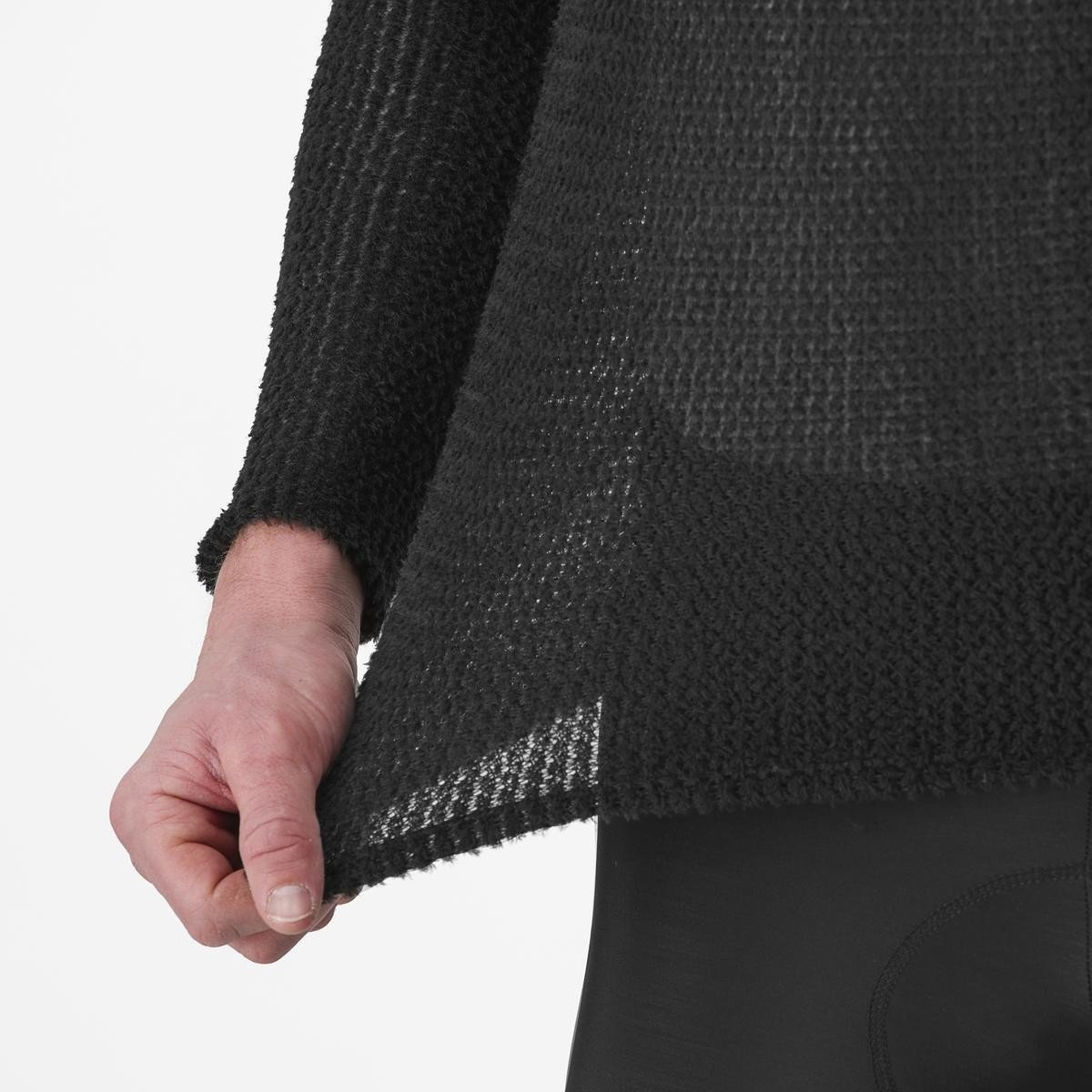 Tricou cu maneca lunga Castelli Cold Day 2nd Layer Negru L