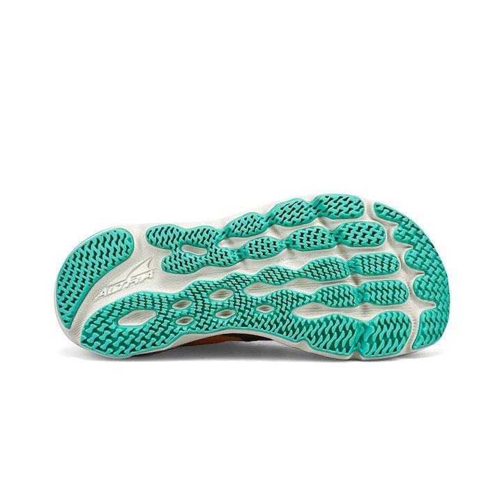 Pantofi alergare asfalt - Provision 7 W - portocaliu-verde