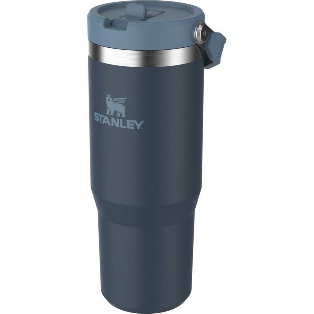 Stanley - termos tip sticla cu pai - Iceflow Flip Straw Tumbler - Plum - 890 ml