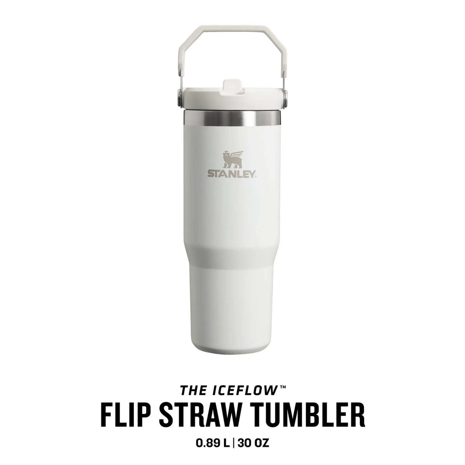 Stanley - termos tip sticla cu pai - Iceflow Flip Straw Tumbler - Plum - 890 ml