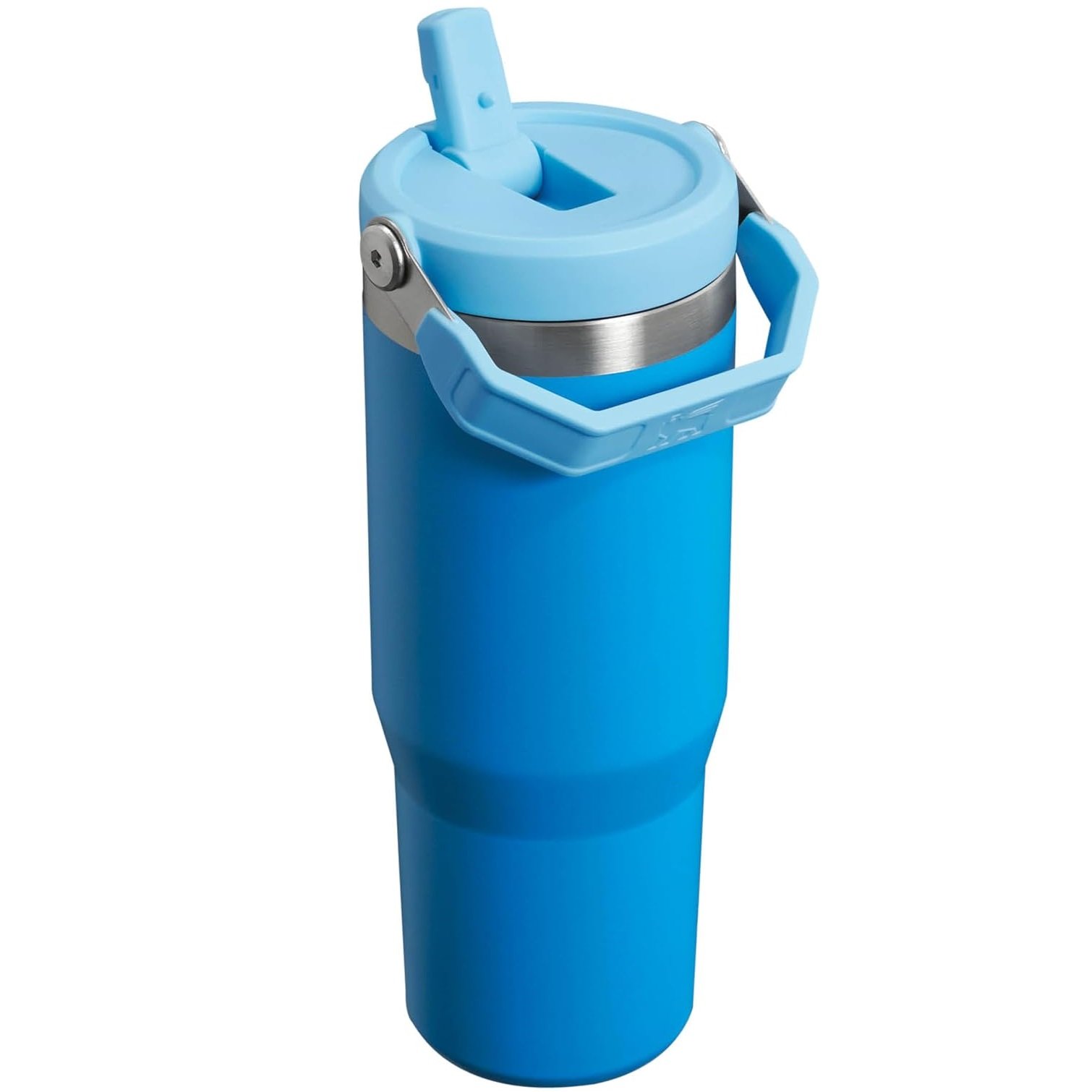 Stanley - termos tip sticla cu pai - Iceflow Flip Straw Tumbler - Plum - 890 ml