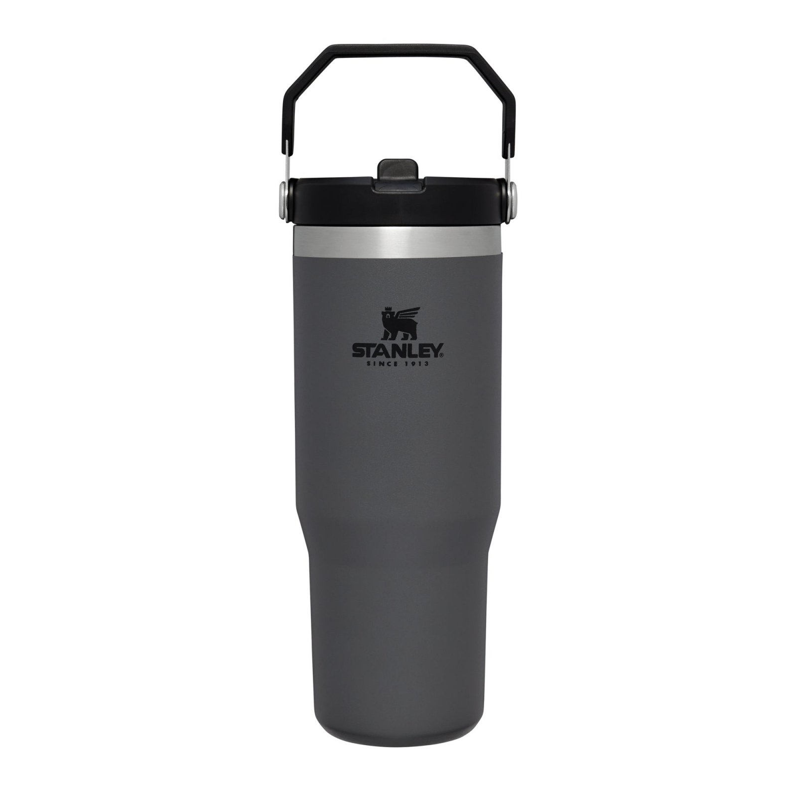 Stanley - termos tip sticla cu pai - Iceflow Flip Straw Tumbler - Plum - 890 ml