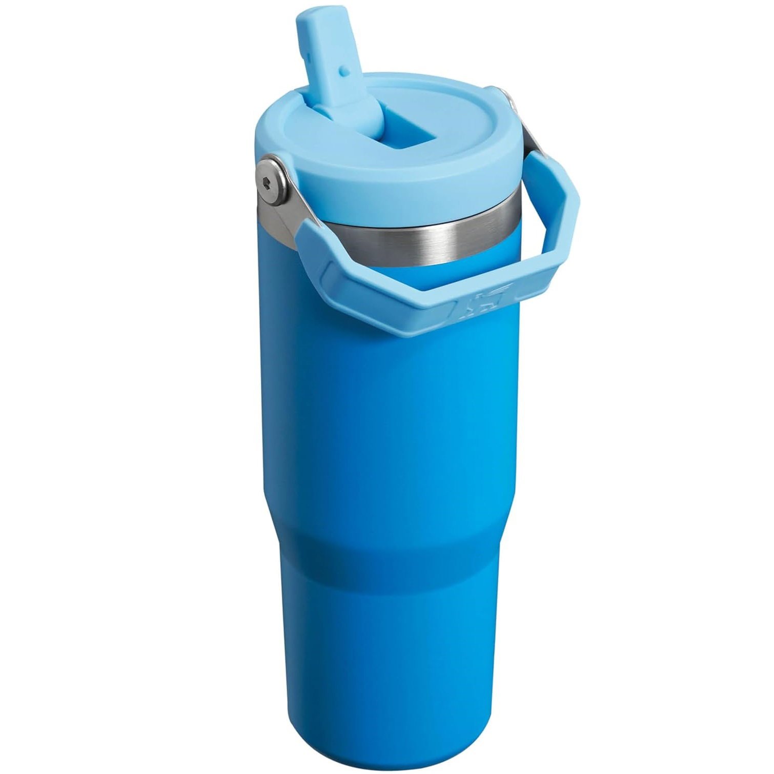 Stanley - termos tip sticla cu pai - Iceflow Flip Straw Tumbler - Plum - 890 ml