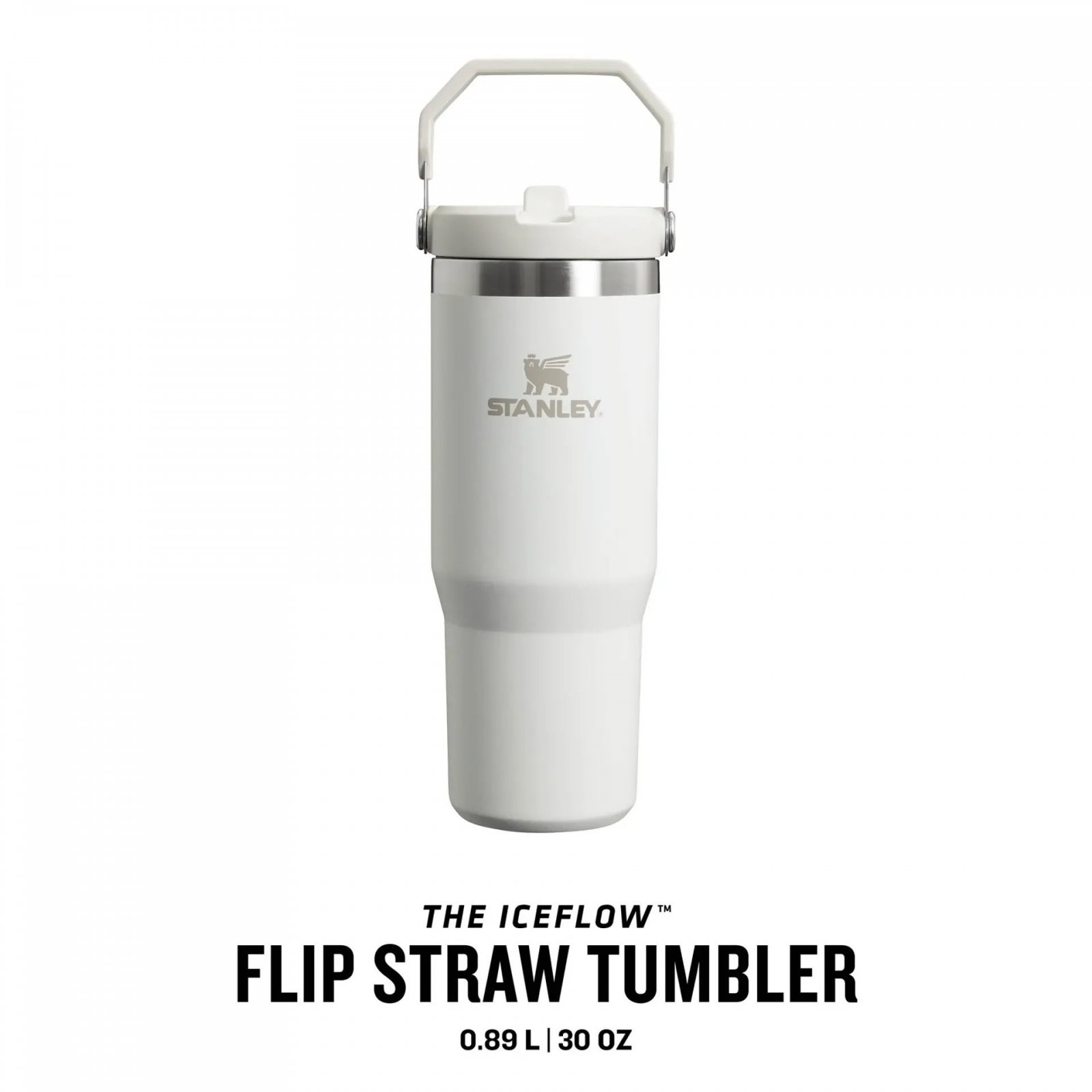 Stanley - termos tip sticla cu pai - Iceflow Flip Straw Tumbler - Plum - 890 ml