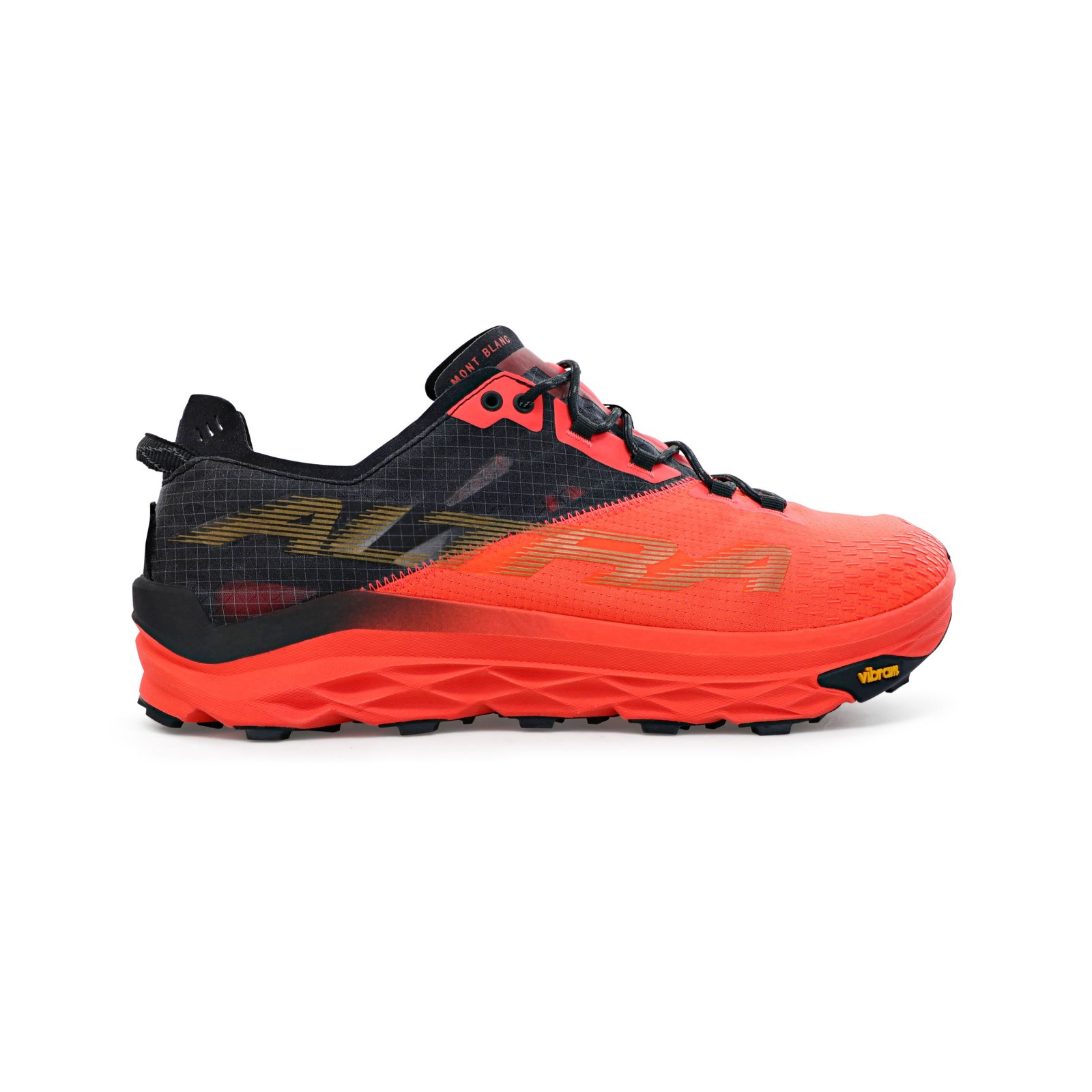 Pantofi trail - Mont Blanc - coral-negru