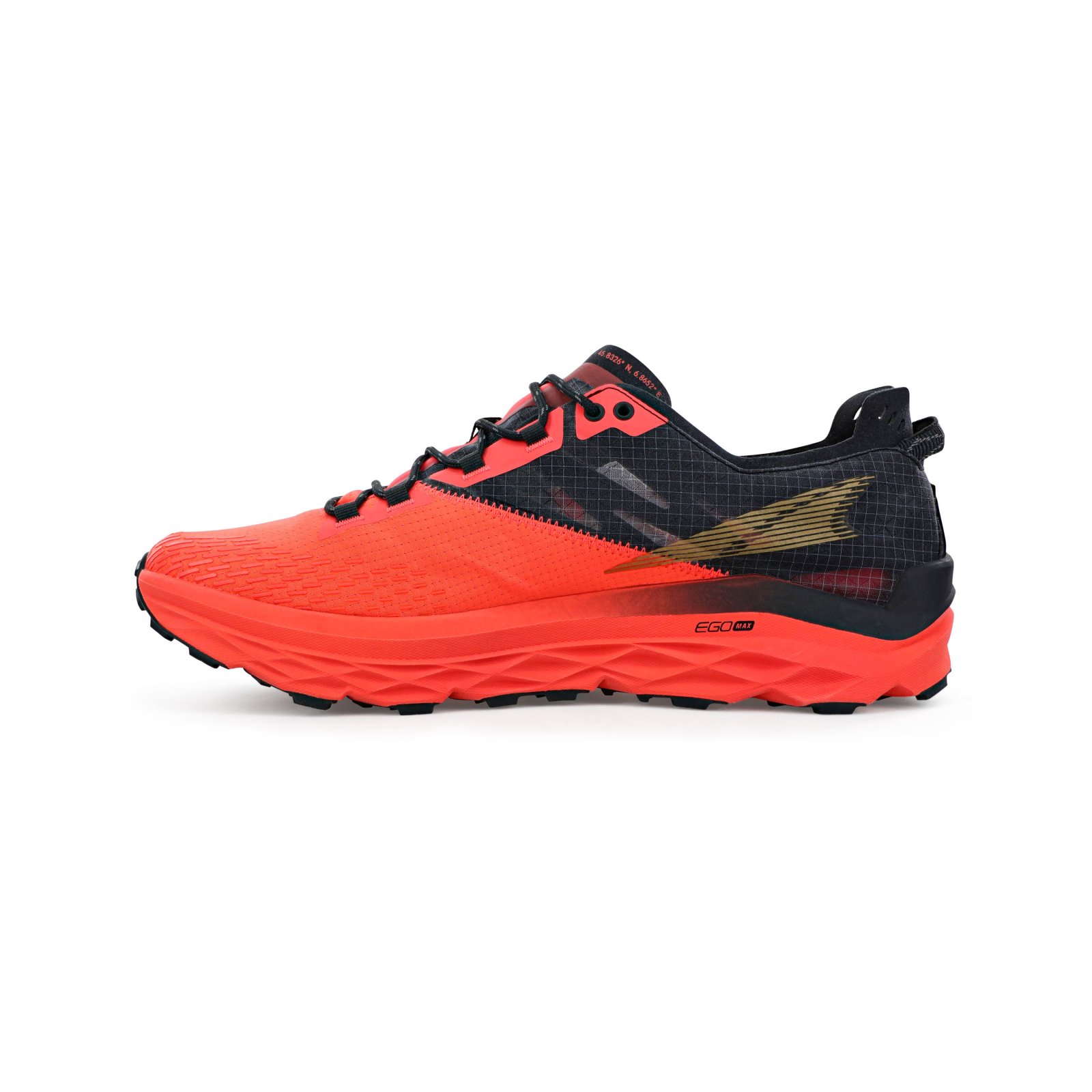 Pantofi trail - Mont Blanc - coral-negru