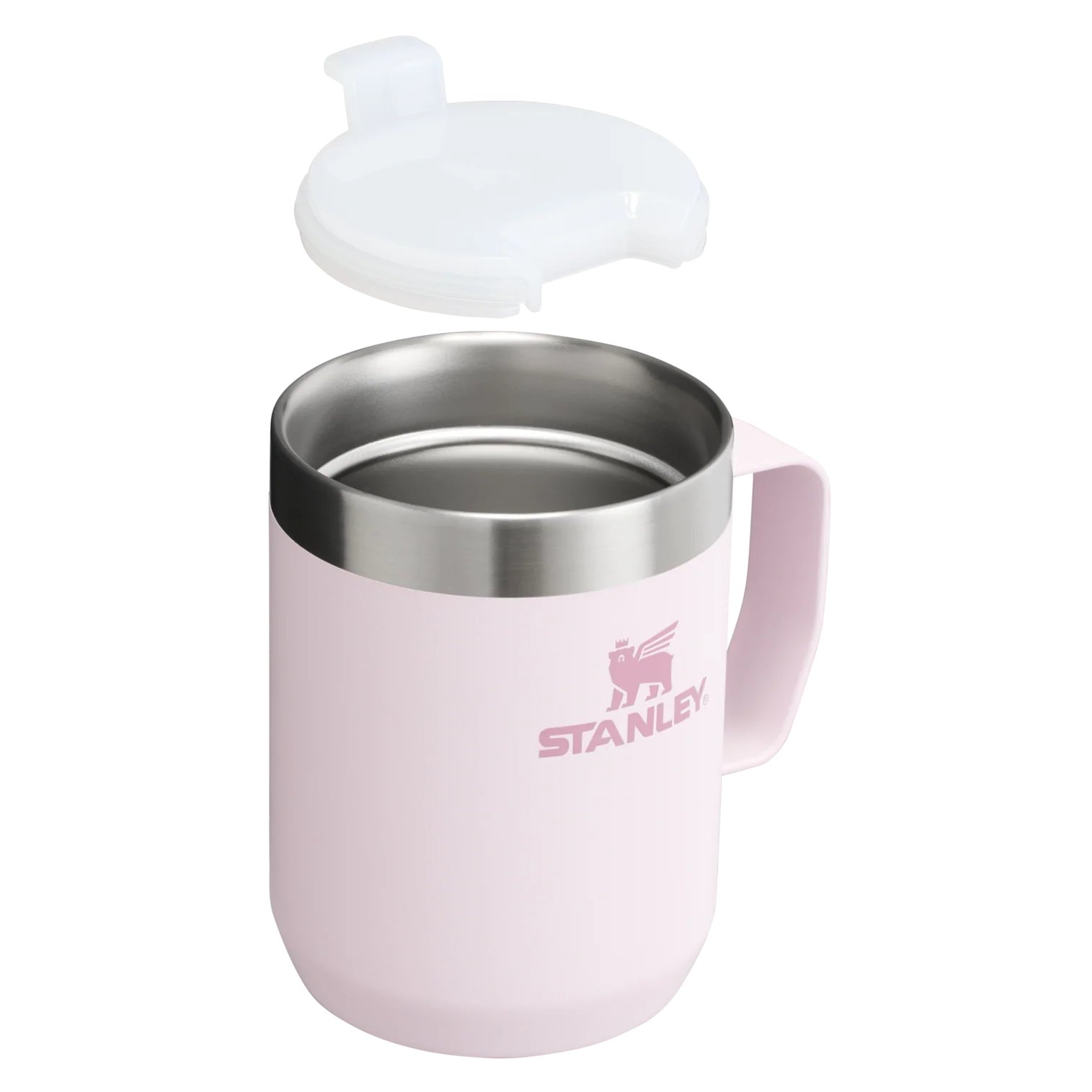 Stanley - termos tip cana - Classic Legendary Camp Mug - crem Cream Gloss - 230 ml
