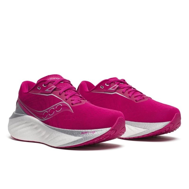 Saucony - pantofi alergare - Triumph 22 W - Magenta
