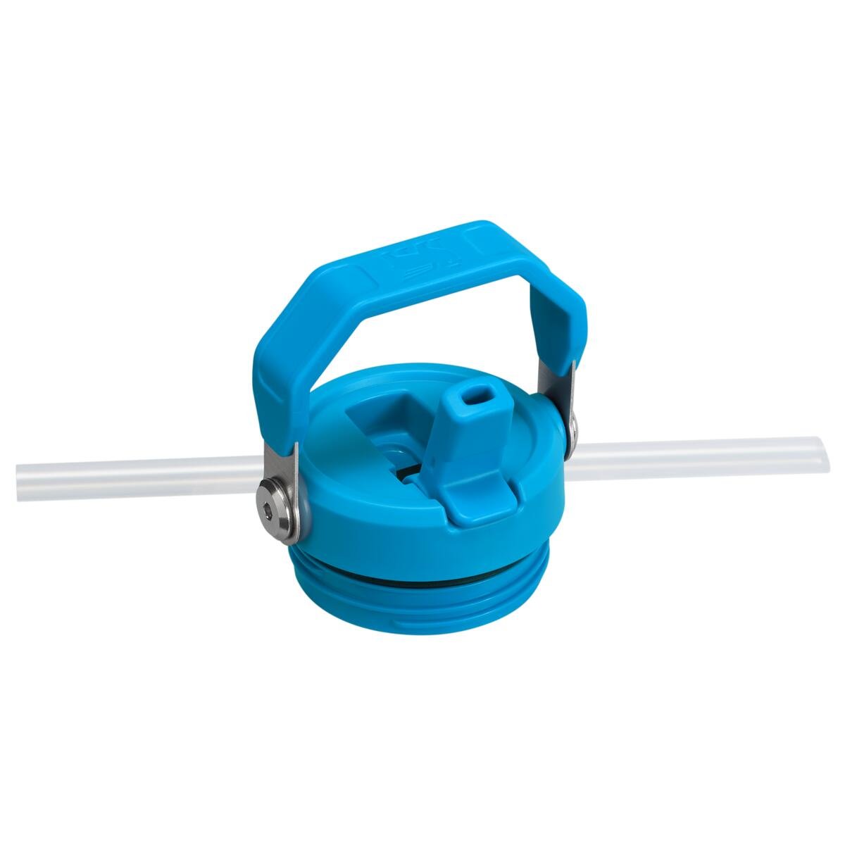 Stanley - termos tip sticla cu pai - Iceflow Flip Straw 2.0 - alb - 0.7 L