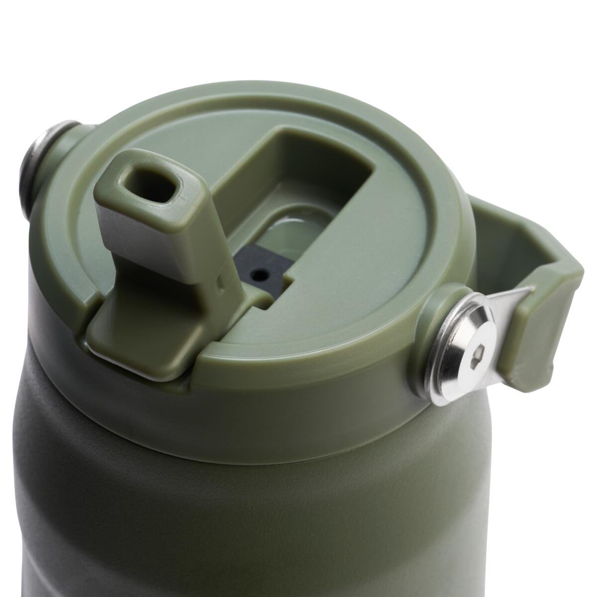 Stanley - termos tip sticla cu pai - Iceflow Flip Straw 2.0 - alb - 0.7 L