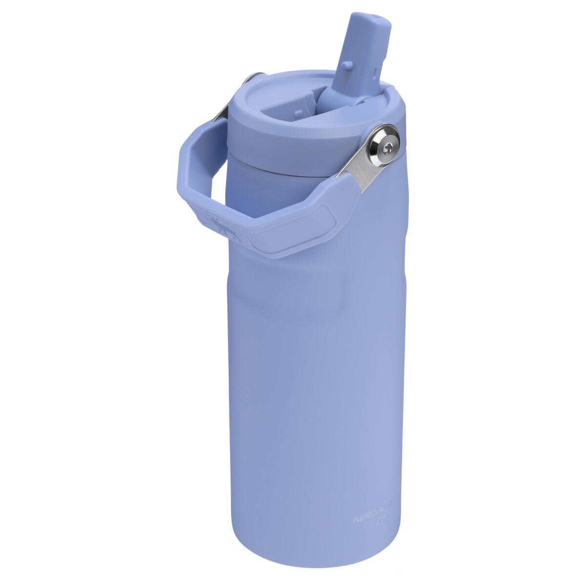 Stanley - termos tip sticla cu pai - Iceflow Flip Straw 2.0 - alb - 0.7 L