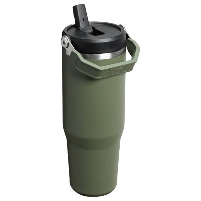 Stanley - termos tip sticla cu pai - Iceflow Flip Straw Tumbler 2.0 - mov - 0.89 L