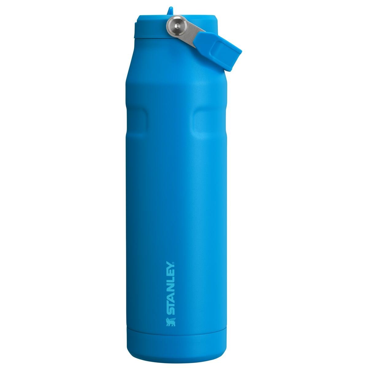 Stanley - termos tip sticla cu pai - Iceflow Flip Straw Lid - coral - 1.06 L