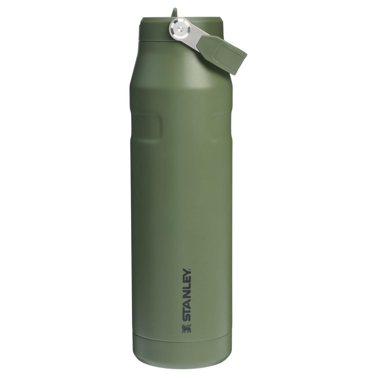 Stanley - termos tip sticla cu pai - Iceflow Flip Straw Lid - coral - 1.06 L