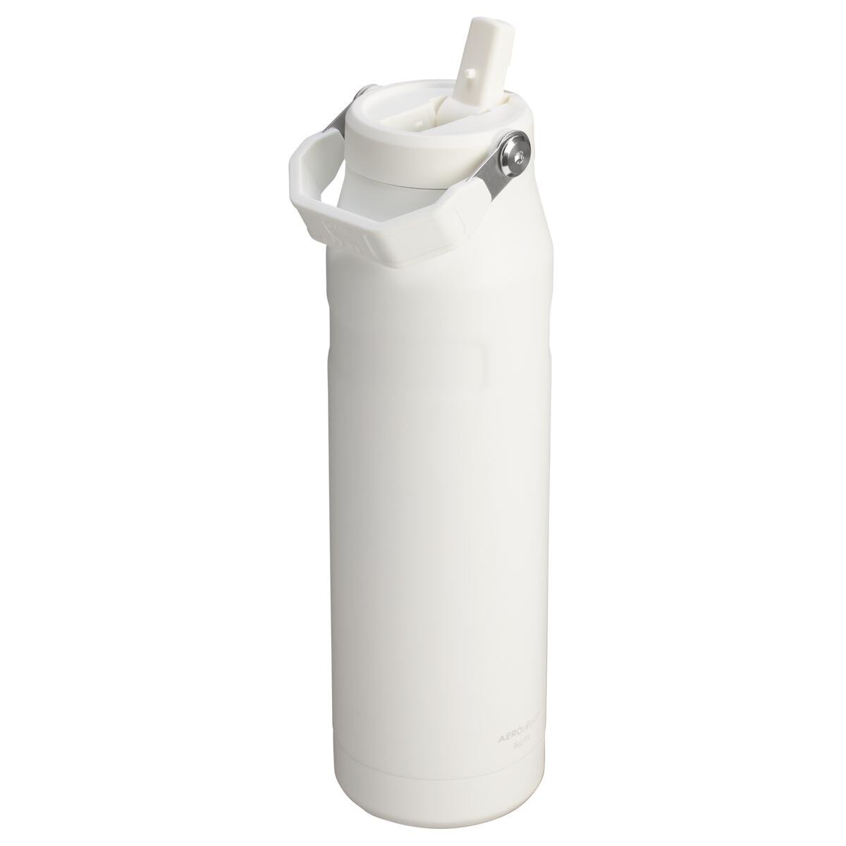 Stanley - termos tip sticla cu pai - Iceflow Flip Straw Lid - coral - 1.06 L