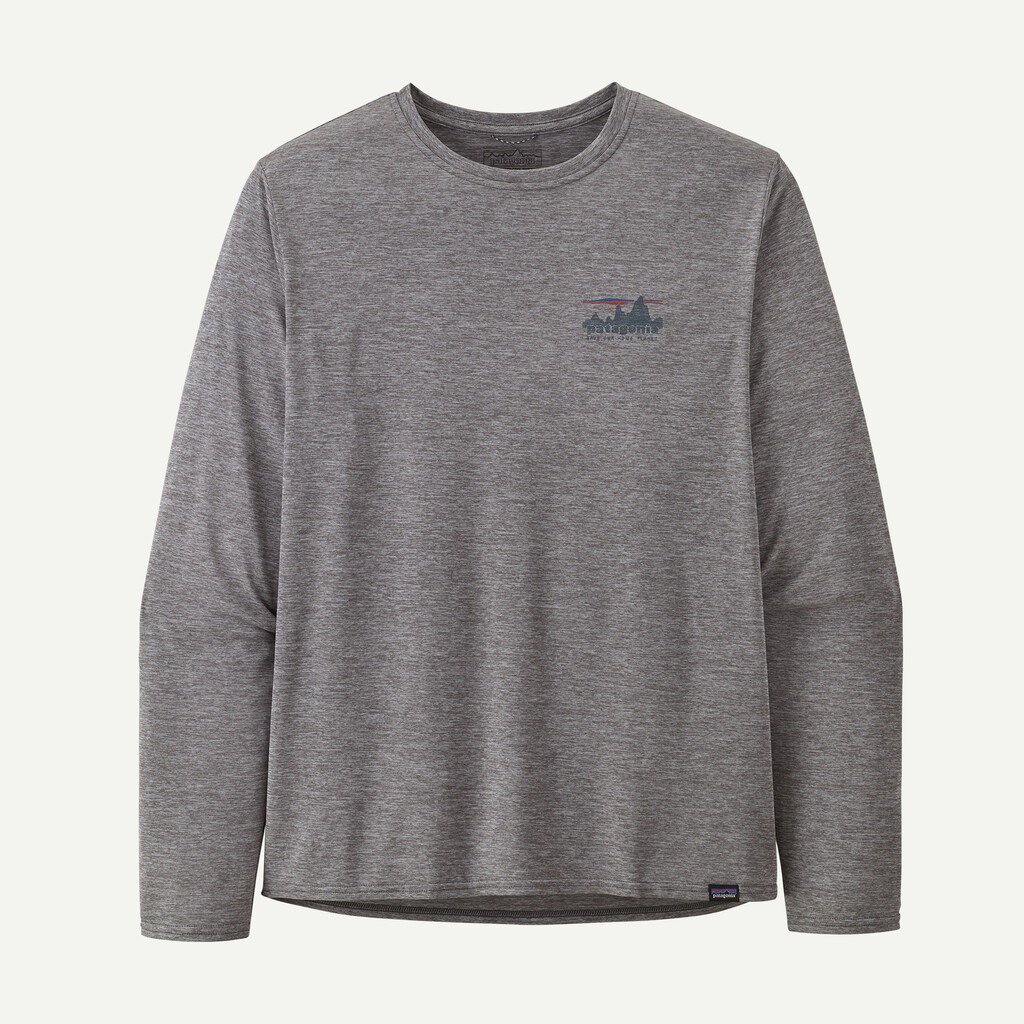 Bluza - M Capilene Cool Daily Graphic - Gri